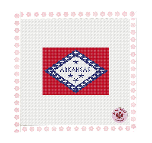 PRESALE: Arkansas Flag 18 mesh