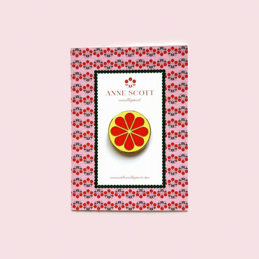 Yellow & Orange Flower Needle Minder